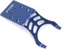 ST Racing Stampede Rear Skid Plate, Blue Aluminum