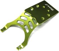 ST Racing Stampede Rear Skid Plate, Green Aluminum