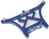 ST Racing Stampede/Rustler Rear Shock Tower, Blue Aluminum