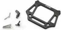 ST Racing Stampede/Rustler Front Shock Tower, Gunmetal Aluminum