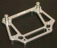 ST Racing Stampede/Rustler Front Shock Tower, Silver Aluminum