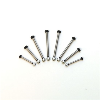 ST Racing Hardened Steel Hinge Pin Set With Nuts For Slash/Rustler