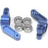 ST Racing Slash/Rustler Rear Hub Carrier Set, Blue Aluminum (2)
