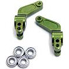 ST Racing Slash/Rustler Rear Hub Carrier Set, Green Aluminum (2)