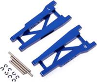 ST Racing Rustler/Stampede/Slash 4x4 Rear A-Arms, Blue Aluminum (2)