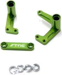 ST Racing Slash Steering Bellcrank Set, Green Aluminum