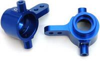 ST Racing Slash 4x4 Front Steering Knuckles, Blue Aluminum