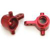 ST Racing Slash 4x4 Front Steering Knuckles, Red Aluminum