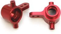 ST Racing Slash 4x4 Front Steering Knuckles, Red Aluminum
