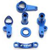 ST Racing Slash 4x4 Steering Bellcrank Set, Blue Aluminum
