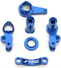 ST Racing Slash 4x4 Steering Bellcrank Set, Blue Aluminum