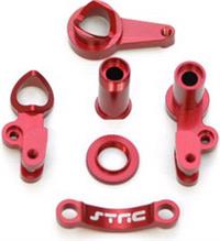 ST Racing Slash 4x4 Steering Bellcrank Set, Red Aluminum