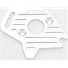 ST Racing Slash 4x4 Finned Motor Plate, Silver Aluminum