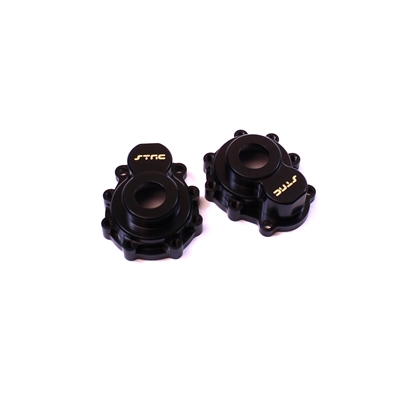 ST Racing Brass Outer Portal Drive Housing, Black, CNC Machined, for Traxxas TRX-4 (2)