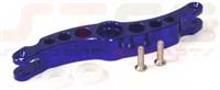 ST Racing Wheely King Center Steering Bellcrank, Blue Aluminum