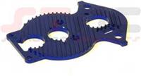 ST Racing Wheely King Heatsink Motor Plate, Blue Aluminum