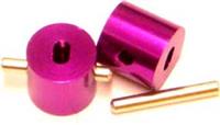 ST Racing Wheely King/AX10 Scorpion Diff Locker Set, Purple (2)