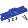 ST Racing AX10 Scorpion Crawler 4-Link Battery Plate, Blue Aluminum