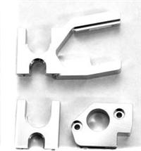 ST Racing Exo Buggy Motor Mount, Cam, Center Bulkhead, Silver Alum.