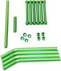 ST Racing AX10 Scorpion Crawler Linkage Color Swap Set, Green