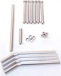 ST Racing AX10 Scorpion Crawler Linkage Color Swap Set, Silver