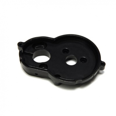 ST Racing Axial SCX10 II One Piece Motor Mount Set, black aluminum