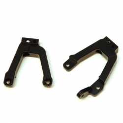 ST Racing Axial SCX10 II Front Shock Tower, black aluminum