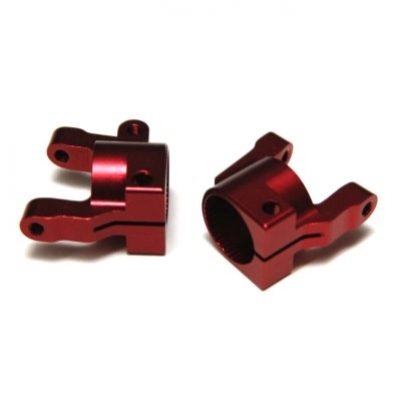 ST Racing Axial SCX10 II Front C-Hubs, red aluminum