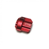 ST Racing Axial SCX10 II Diff Cover, red aluminum
