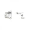 ST Racing Axial SCX10 II Servo Mount Bracket, silver aluminum