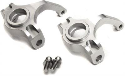 ST Racing AX10 Scorpion Crawler High Clearance Knuckles, Silver (2)