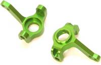 ST Racing AX10 Scorpion Crawler Steering Knuckles, Green Aluminum