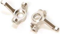 ST Racing AX10 Scorpion Crawler Steering Knuckles, Silver Aluminum (2)