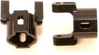 ST Racing AX10 Scorpion Crawler Hub Carriers, Black Aluminum (2)