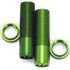 ST Racing Axial Wraith Shock Bodies And Collars, Green Aluminum (2)