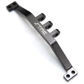 SCX10 Rear Upper Link Mounts, gunmetal gray aluminum (2)