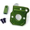 ST Racing Axial Wraith Transmission Back Plate, Green Aluminum