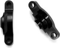 ST Racing Axial Wraith Internal Diff Holders, Black Aluminum (2)