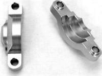 ST Racing Axial Wraith Internal Diff Holders, Silver Aluminum (2)