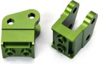 ST Racing Axial Wraith HD Bottom Shock Mounts-Green Aluminum (2)