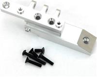 ST Racing Axial Wraith Rear Servo/Upper Link Mount, Silver Aluminum