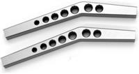 ST Racing Axial Wraith HD Upper Links, Gun Metal Gray Aluminum (2)