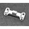 ST Racing Axial Exo Terra Front Bumper Mount, silver aluminum (2)