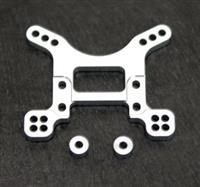 ST Racing Axial Exo Terra HD Front Shock Tower, silver aluminum (2)