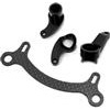 ST Racing Axial Exo Terra HD Steering Bellcranks, black aluminum (2)