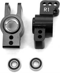 ST Racing Axial Exo Terra Rear Hub Carriers-1 degree, black aluminum (2)