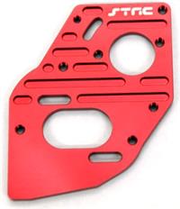 ST Racing SC10 4x4 Heatsink Finned Motor Plate, Red Aluminum
