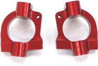ST Racing SC10 4x4 Front Caster Blocks- HD , Red Aluminum (2)