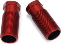 ST Racing SC10 4x4 Front Shock Bodies, Red Aluminum (2)