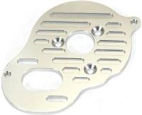 ST Racing B5/B5M Heatsink Finned Motor Plate, Silver Aluminum